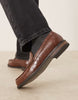 Penny loafers in Bron faux croc